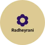 Business logo of Radheyrani