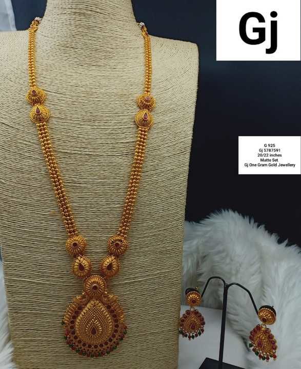 Direct Rate Necklace with Earing uploaded by  KFashion Forming Jewellery on 3/8/2021