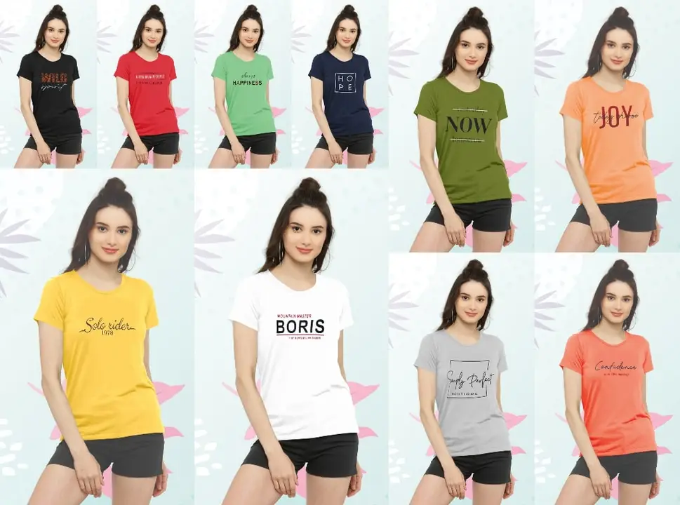 Athletic Classic Women's Printed Cotton Tee uploaded by Amarratva Knitwears Private limited on 5/31/2024