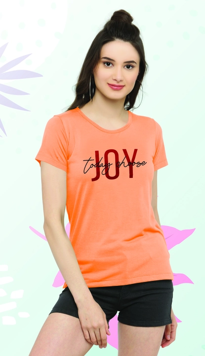 Athletic Classic Women's Printed Cotton Tee uploaded by Amarratva Knitwears Private limited on 5/4/2023