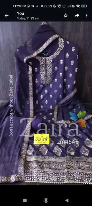 Banarsi suit  uploaded by Heena fashion house on 5/4/2023