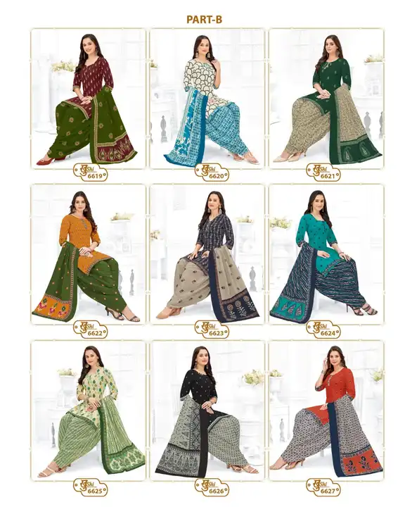 NEW DESIGN COTTON MAYUR KHUSHI DRESS MATERIAL uploaded by Swastik creation on 5/4/2023