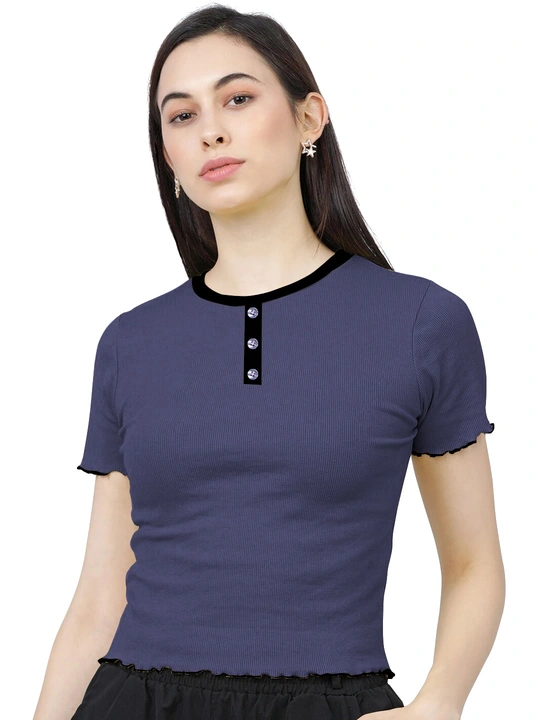 Athletic Classic Women's Ribbed Top uploaded by Amarratva Knitwears Private limited on 5/31/2024