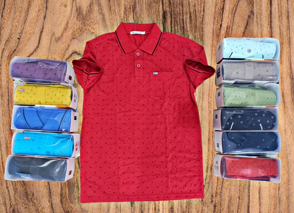 Important collar  t-shirts uploaded by T-shirt wale Chacha / TINT -VERITY OF COLORS on 5/4/2023