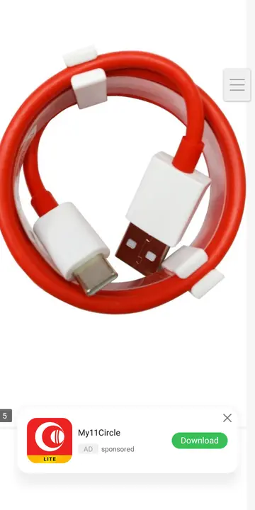 Oneplus od data cable  uploaded by business on 5/4/2023