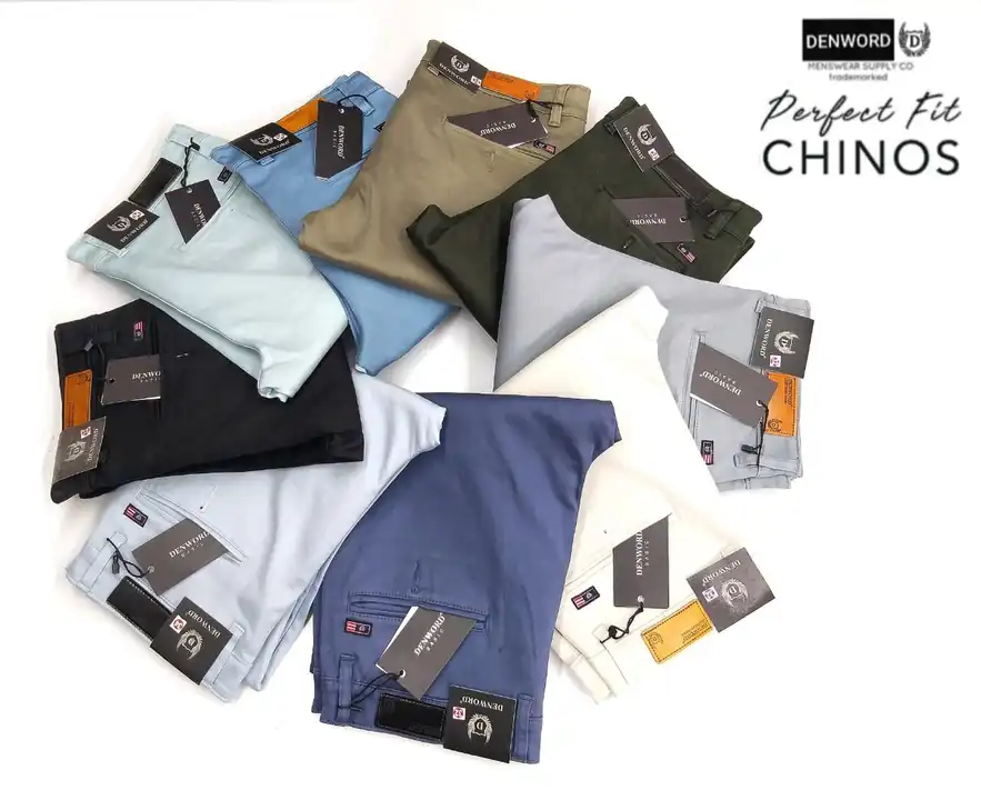 Premium cotton chinos  uploaded by DENWORD JEANS on 5/30/2024