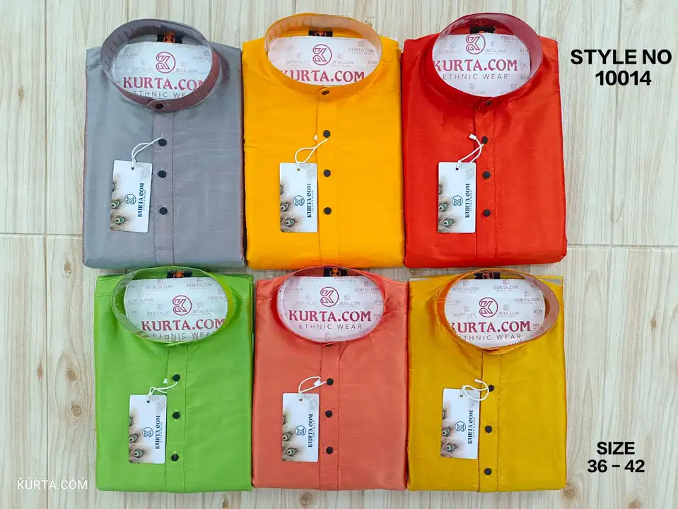 Men's fancy silk kurta  uploaded by Mohan apparels on 5/4/2023