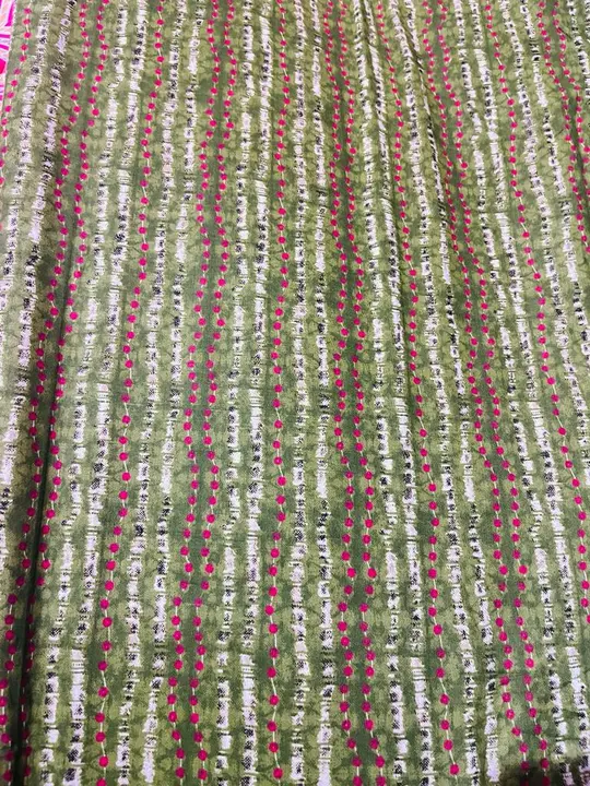 Rayon printed preimium fabric uploaded by Aayan fashion on 5/4/2023