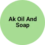Business logo of Ak oil and soap