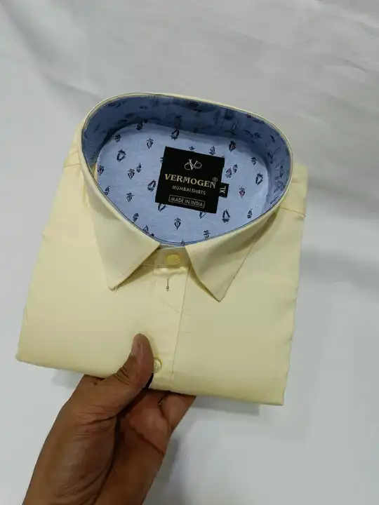 Plain shirts uploaded by MUMBAI SHIRTS  on 5/4/2023