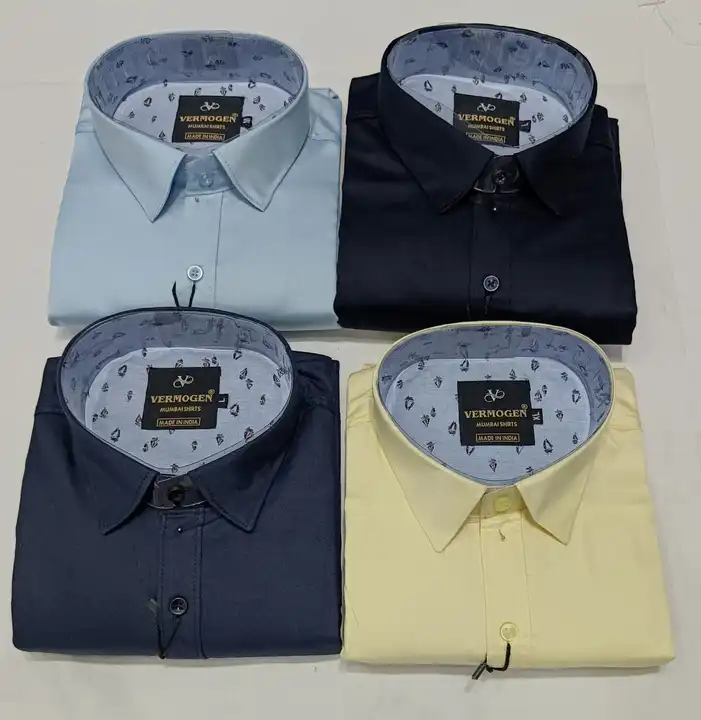 Plain shirts uploaded by MUMBAI SHIRTS 📞 on 5/4/2023
