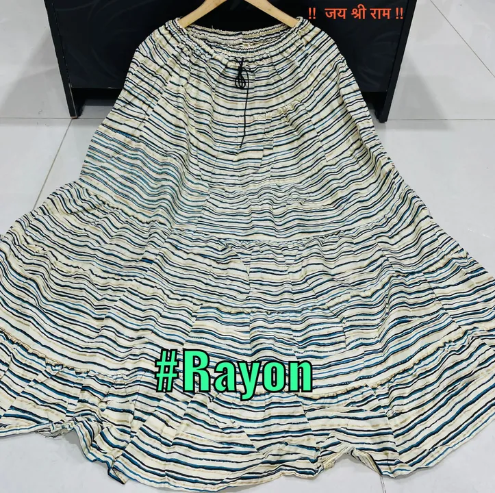  Cotton&Rayon Regular Wear Printed long Skirt
 uploaded by HARF CLASSIC on 5/4/2023