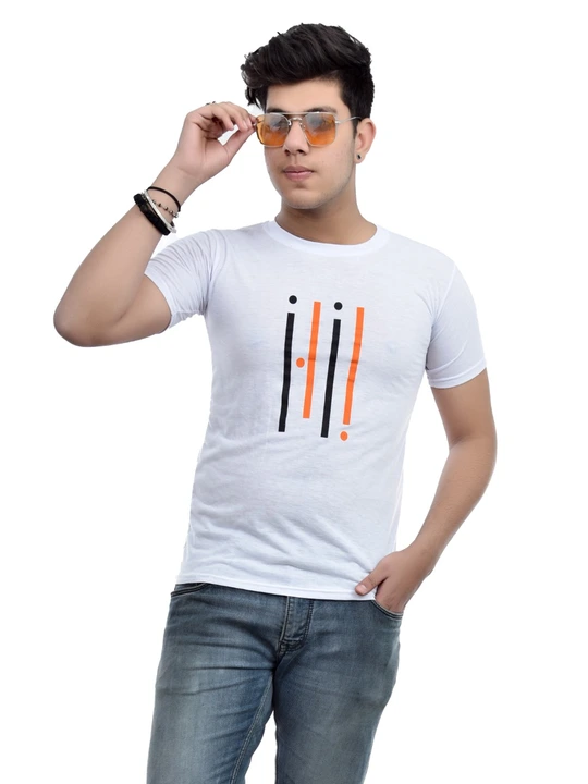 4stripe Cotton T-shirt  uploaded by Shri Bhawani Textile on 5/4/2023