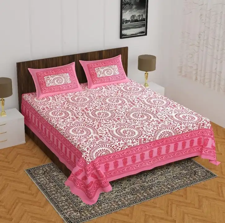 Pure cotton bedsheets  uploaded by COPPVILLA - The art and craft store on 5/4/2023