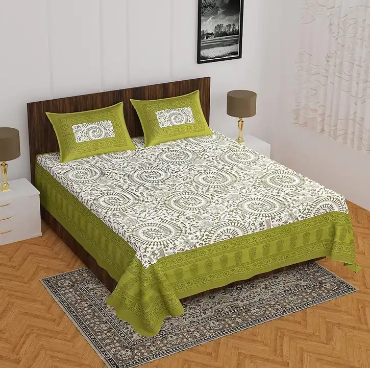 Pure cotton bedsheets  uploaded by COPPVILLA - The art and craft store on 5/4/2023