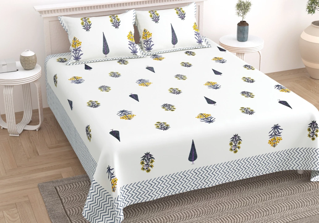 Premium bedsheets attractive designs  uploaded by COPPVILLA - The art and craft store on 5/4/2023