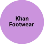 Business logo of Khan footwear