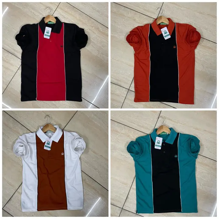 Polo tshirts for men uploaded by VARDHAK COLLECTION  on 5/4/2023