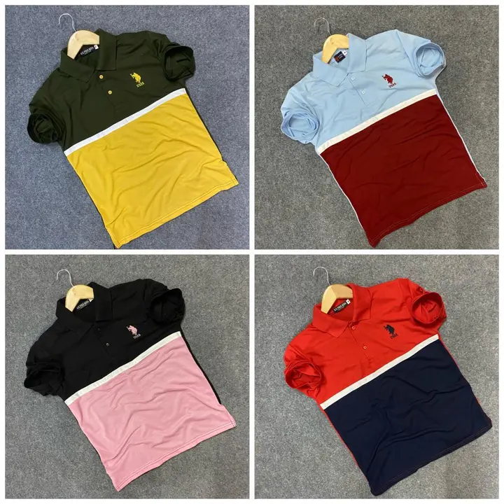 Polo tshirts for men uploaded by VARDHAK COLLECTION  on 6/2/2024