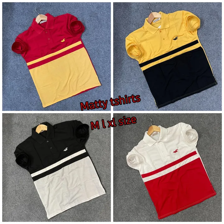 Polo tshirts for men uploaded by VARDHAK COLLECTION  on 5/4/2023