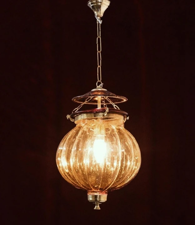 AK LAWANDER KHARBUJA HANGING LAMP  uploaded by JEEVANI (AK ENTERPRISES) on 5/4/2023