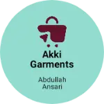 Business logo of Akki Garments