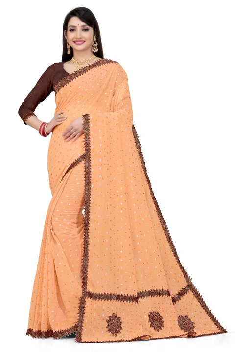 Fancy sarees  uploaded by Maharani sarees on 5/5/2023