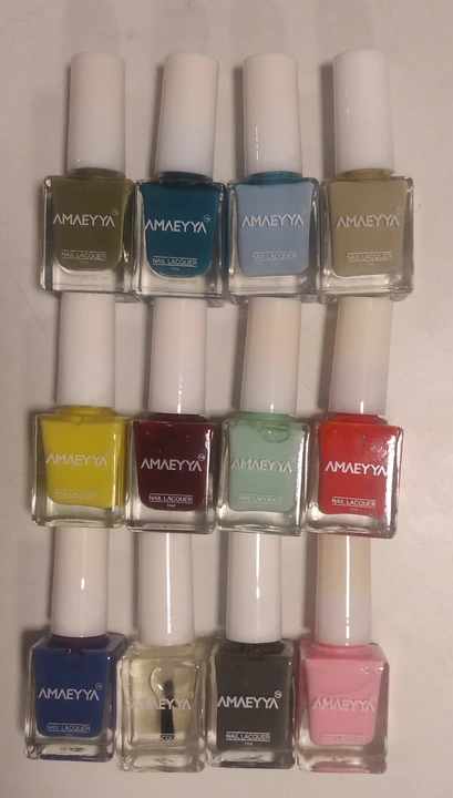 Amaeyya Nail Polish Mrp.179(21 colors available) uploaded by Multi Brands on 5/5/2023
