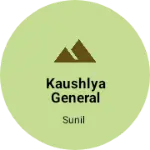 Business logo of Kaushlya general Store