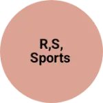 Business logo of R,s, sports