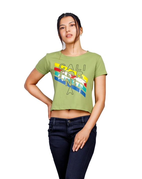 Athletic Classic Women's Printed Cotton Tee uploaded by Amarratva Knitwears Private limited on 5/5/2023