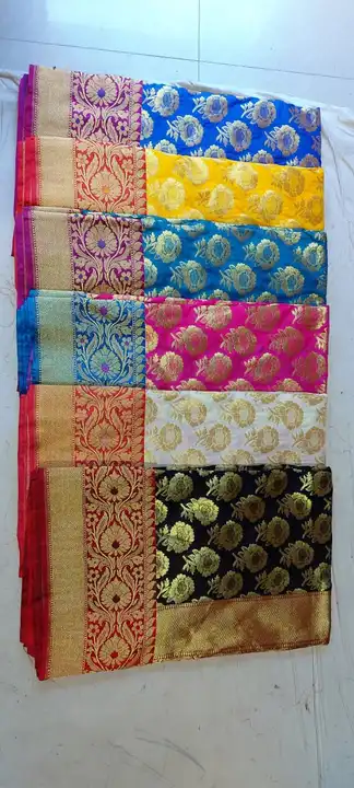 Banarasi Semi Kattan Silk Saree uploaded by Ayana fashions on 5/5/2023