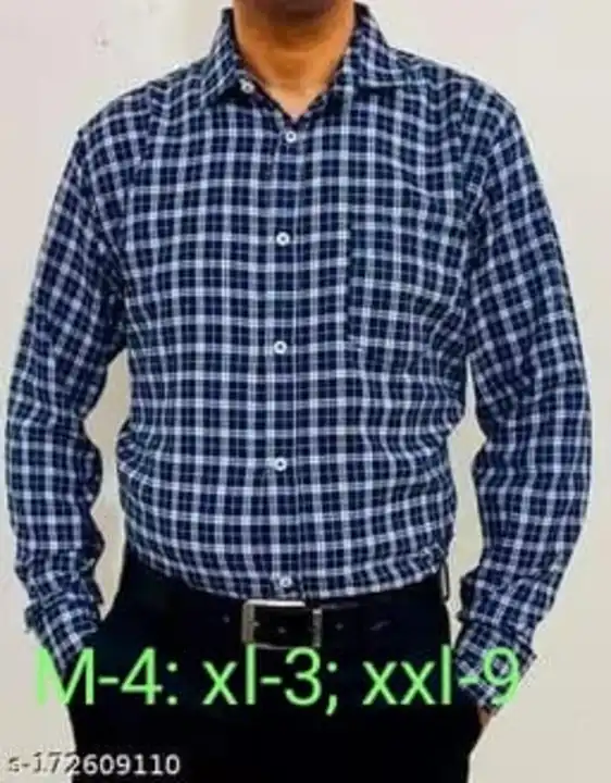 Pure cotton check shirts  uploaded by Woniks lifestyles on 5/5/2023