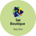 Business logo of Sai boutique