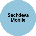 Business logo of Sachdeva Mobile