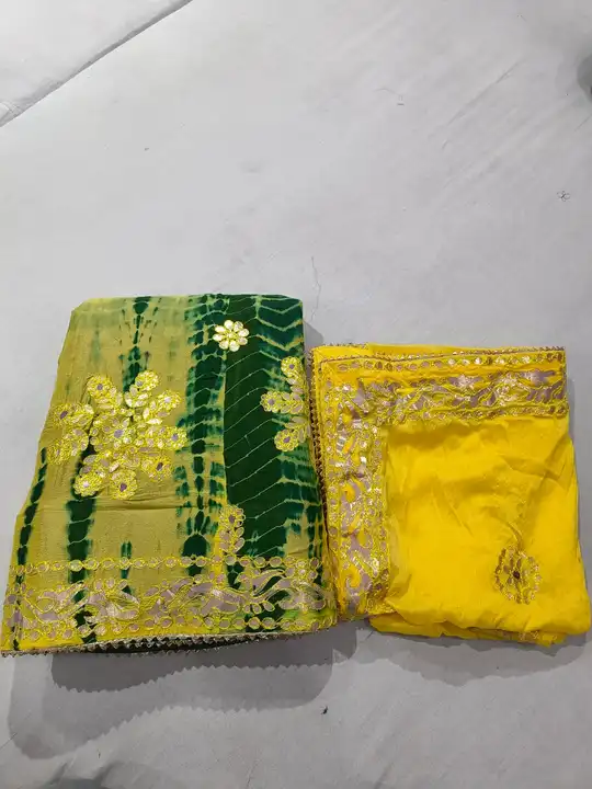 Product uploaded by Jaipuri wholesale gotta patti kurtis nd sarees on 5/5/2023