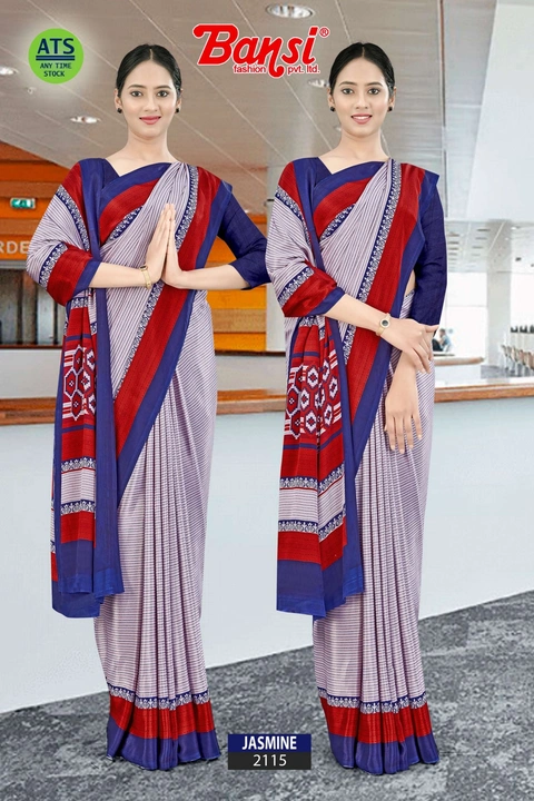 Uniform saree  uploaded by Aanvi fab on 5/5/2023