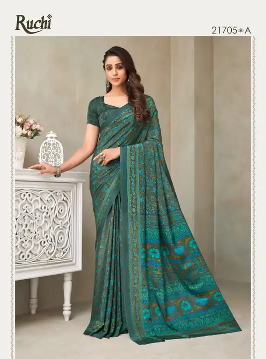 *Launching Beutiful Collection*

Brand :- Ruchi Sarees 

Catlogue:- *VIVANTA SILK 18*

Fabric - *Sil uploaded by Aanvi fab on 5/5/2023