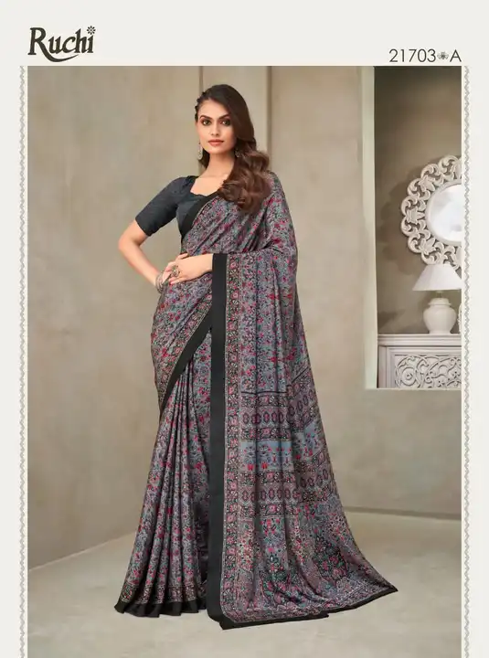 *Launching Beutiful Collection*

Brand :- Ruchi Sarees 

Catlogue:- *VIVANTA SILK 18*

Fabric - *Sil uploaded by Aanvi fab on 5/5/2023