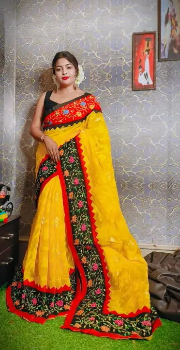 noksi par
Sarees..Available stock all colours uploaded by Fashion Hub on 5/5/2023