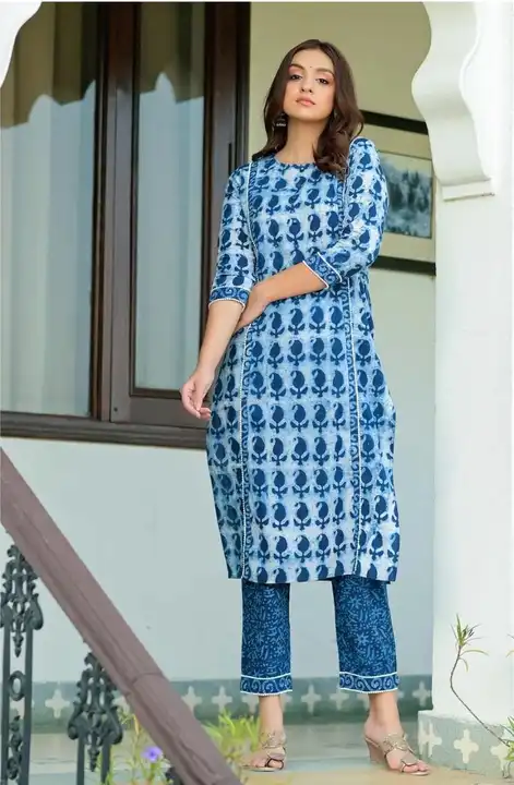 *New lounch 🥰🥰*

🌹Indigo print Love🌹

*Look stylish in our new beautiful printed Cotton 60'60 ku uploaded by Mahipal Singh on 5/5/2023