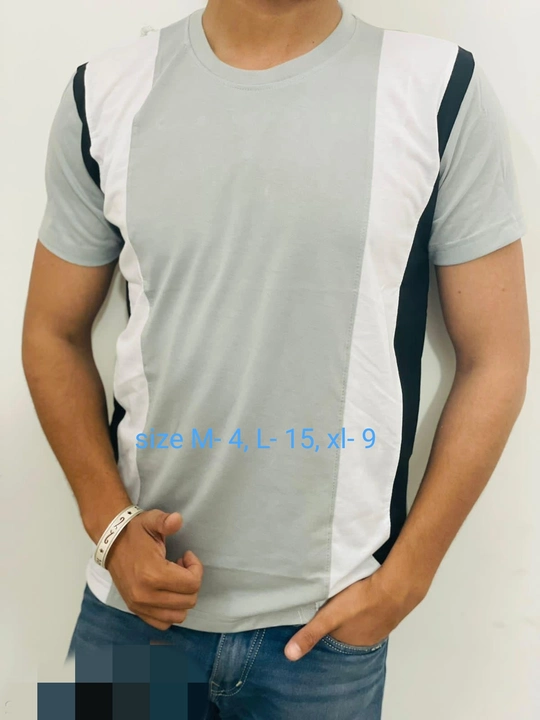 pure cotton t-shirt plain uploaded by Blackpanther import and export on 5/5/2023