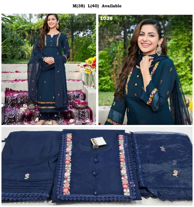 Suit and dress material uploaded by Taha fashion from surat on 5/5/2023