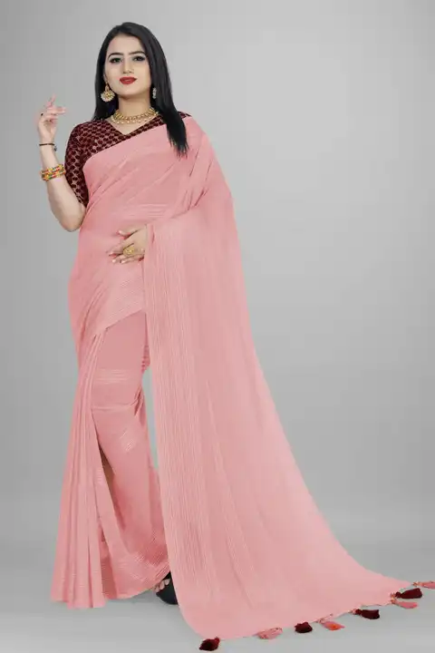 Georgette saree  uploaded by RV FASHION on 5/5/2023
