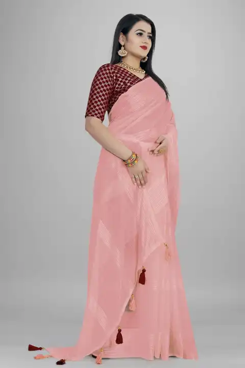 Georgette saree  uploaded by RV FASHION on 5/5/2023