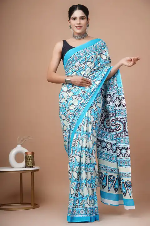 NEW COLLECTIONAll available Latest hand work  sareesBest quality Without pom pomWith blouse uploaded by Ayush Handicarft on 5/5/2023