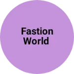 Business logo of Fastion world