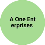 Business logo of A one enterprises