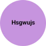 Business logo of Hsgwujs