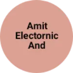 Business logo of Amit electornic and mobails shop